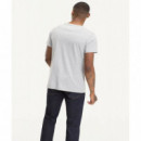 Tommy Jeans Camiseta de Manga Corta de Corte Regular y Cuello Redondo  TOMMY HILFIGER