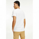 Tommy Jeans Camiseta de Algodón Orgánico con Logo Pequeño  TOMMY HILFIGER