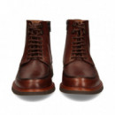 Botin Bordon Cordon/cremallera Cuero  AEROPLANE