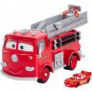 Super camion de pompiers rouge CARS