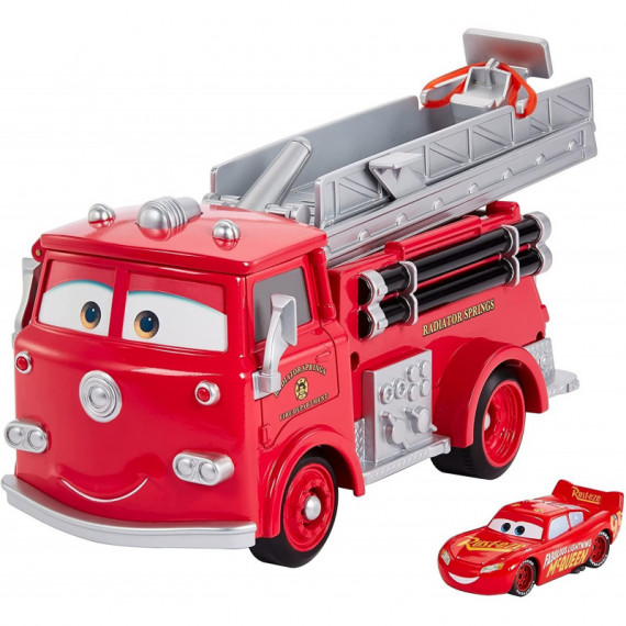 Super camion de pompiers rouge CARS