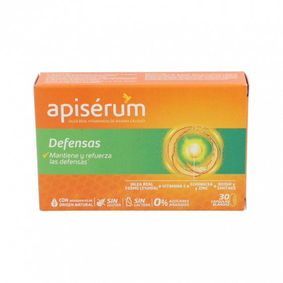 APISÉRUM Defensas 30 Cápsulas Blandas