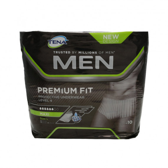 TENA Men Premium Fit Protective Underwear 10UDS