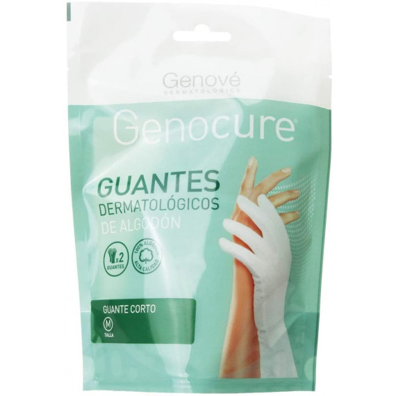 Genové Guantes Dermatológicos de Algodón Talla M  GENOVE