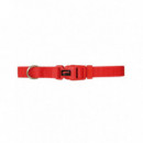 NAYECO Perro Collar Basic Rojo 15 Mm