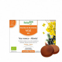 HERBALGEM Pastillas Blandas Voz Ronca 24 Uds