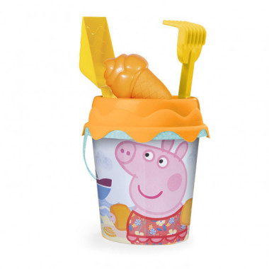 Cubo Peppa Pig con Accesorios  DISNEY