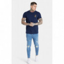 SIKSILK Camiseta de Deporte Manga Corta Messi X SIKSILK