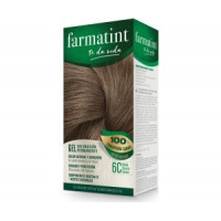 FARMATINT Coloración Permanente Gel Tinte Capilar 6C Rubio Oscuro Ceniza
