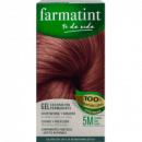 FARMATINT Coloración Permanente Gel Tinte Capilar 5M Castaño Claro Caoba