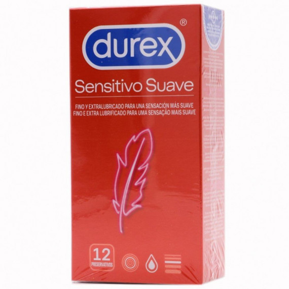 DUREX Sensitivo Suave 12 Preservativos