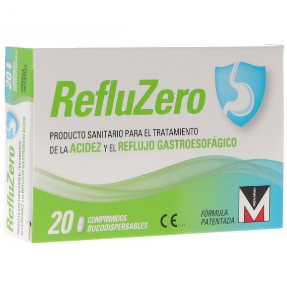 Refluzero, 20 Comprimidos  REFLUZERO