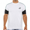 Camiseta BULLPADEL Caqueta Blanco