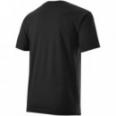 Camiseta Wilson Bela Tech Tee Black  WILSON PADEL