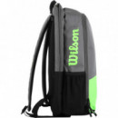 Mochila Wilson Team Verde/gris  WILSON PADEL