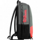 Mochila Wilson Team Rojo/gris  WILSON PADEL