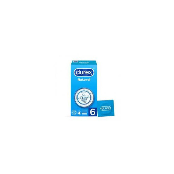 DUREX Natural 6 Preservativos
