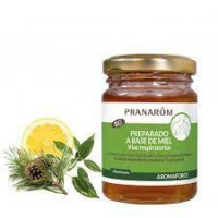 PRANAROM Aromaforce Vías Respiratorias Preparado con Miel 140 Gr