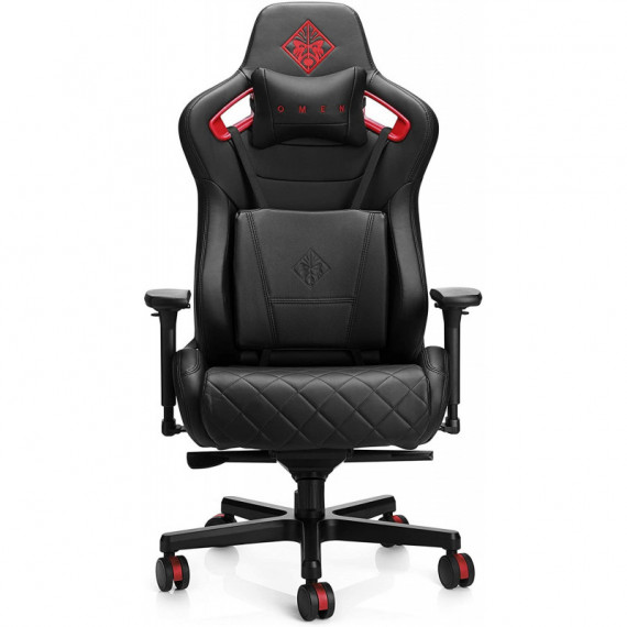 Hp Silla Gaming Citadel Negro / Rojo Omen  HPC