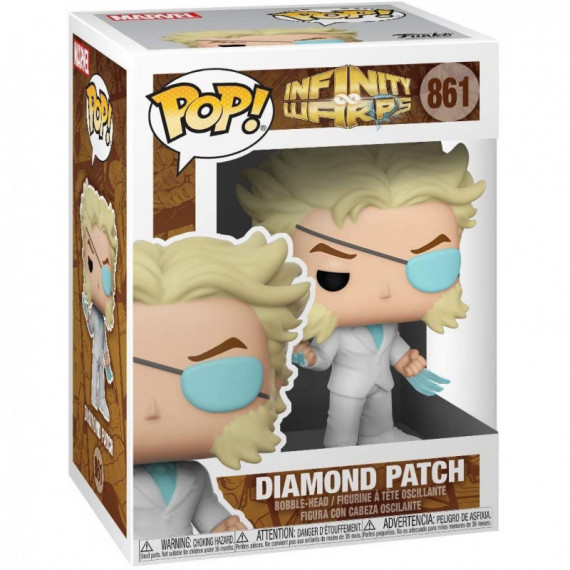 FUNKO Pop Marvel Infinity Warps Diamond Patch 861