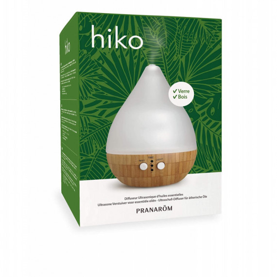 PRANAROM Difusor Hiko Madera/cristal