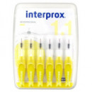 Interprox Mini Cepillo Dental Interproximal 1'1 Mm 6 Unidades  DENTAID