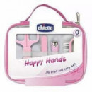 CHICCO Set Manicura Bebé Happy Hands Rosa 0+ Meses