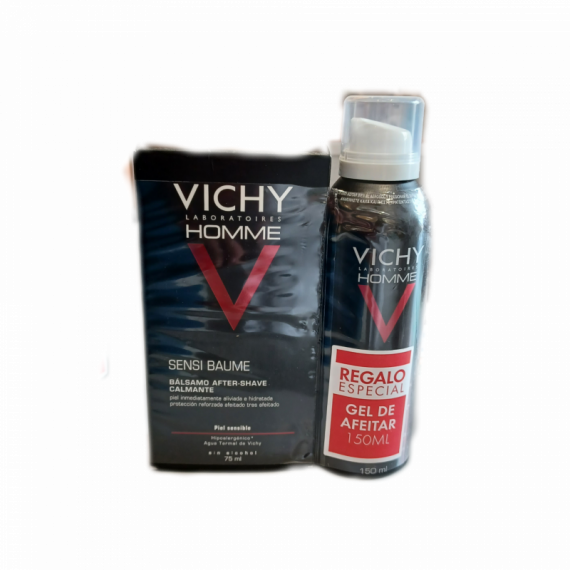 VICHY HOMME Sensi Baume After Shave + Gel de Afeitar