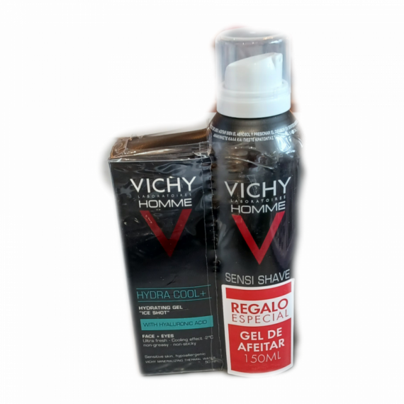 VICHY HOMME Hydra Cool + Gel de Afeitar