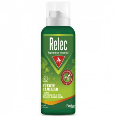 RELEC Repelente Mosquitos Fuerte Familiar en Aerosol