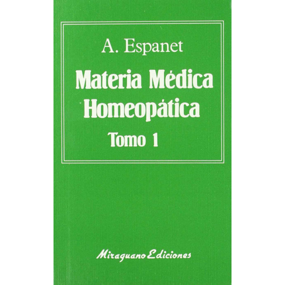 Materia Mã©dica Homeopã¡tica (2 Tomos)