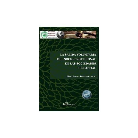 la Salida Voluntaria del Socio Profesional en las Sociedades de Capital la Salida Voluntaria del Socio Profesional en las Sociedades de Capital