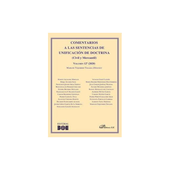 Comentarios a las Sentencias de Unificacion de Doctrina (civ Comentarios a las Sentencias de Unificacion de Doctrina (civ