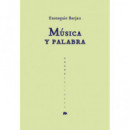 Mãâºsica y Palabra