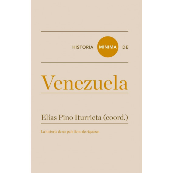 Historia Mã­nima de Venezuela