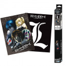 Pack 2 Póster Death Note L & Grupo  ABY STILE