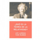 ãâ¿quãâ© Es la Teorãâ­a de la Relatividad?