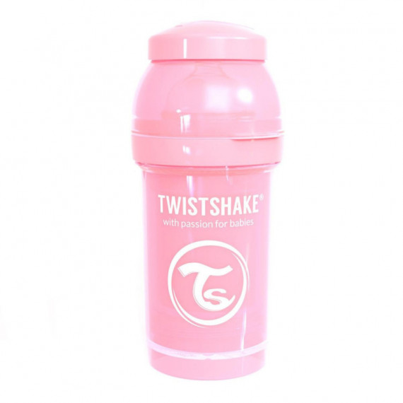 TWISTSHAKE Biberon 180 Ml Rosa