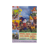 Serie Fimo Nº 23. Animales, Payasos, Cocineros, Novios, Duendes, Angelitos - Guanxe Atlantic Marketplace