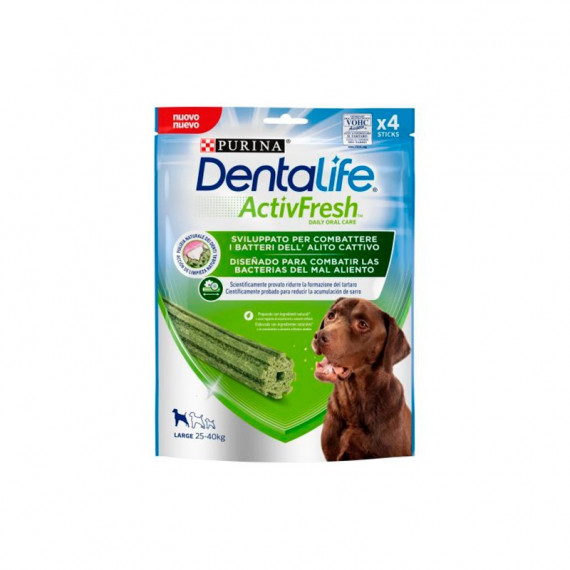 DENTALIFE Perro Snack Activfresh Grande 142 Gr DENTALIFE Perro Snack Activfresh Grande 142 Gr