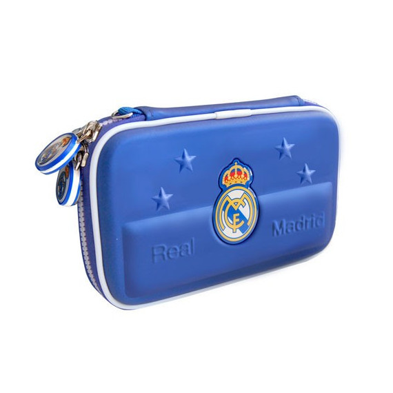 Bolsa Real Madrid Transparente Azul+gamuza+lapiz Nintendo Dsi Pack 14 Uds  BLADE