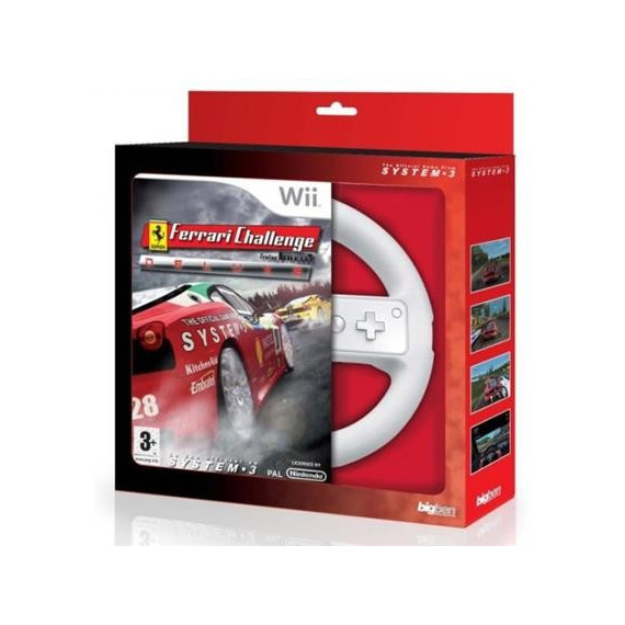 Ferrari Challenge + Mando Wii BADLAND GAMES Ferrari Challenge + Mando Wii BADLAND GAMES