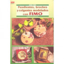 Pendientes Broches y Colgantes Modelados con Fimo