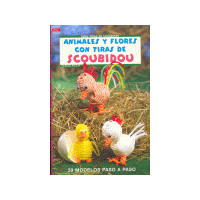 Serie Scoubidou Nº 7. Animales y Flores con Tiras de Scoubidou - Guanxe Atlantic Marketplace