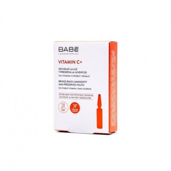 BABE Vitamina C+soluciones en Ampolla 2 U X 2 M