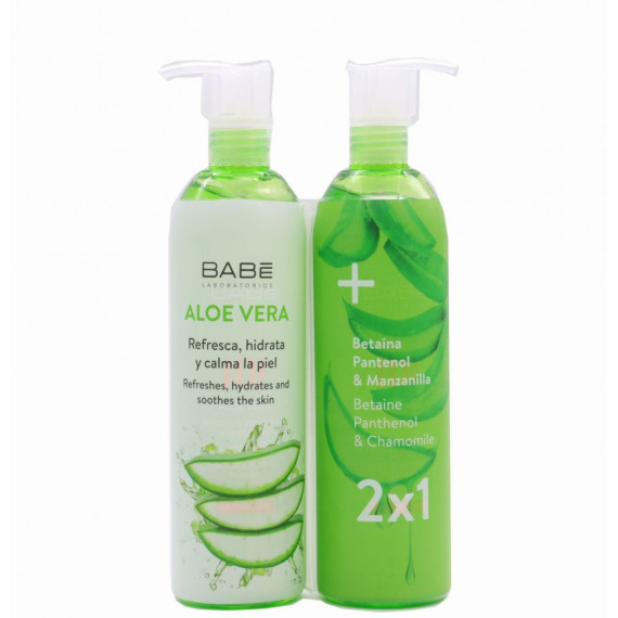 BABE Gel Aloe  300ML Duplo
