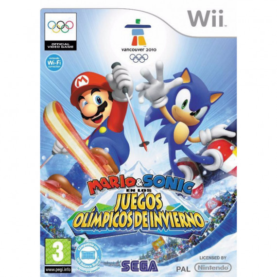 Mario & Sonic en los Juegos Olimpicos Invierno Wii  ARDISTEL