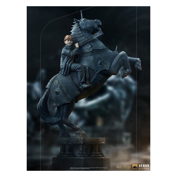 Figurine Ron Weasley Echecs magiques 1/10 Harry Potter IRON STUDIOS