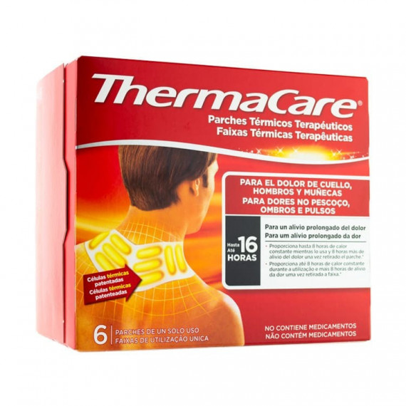 THERMACARE Parche Cuello Hombros y Muñecas 2 Parches