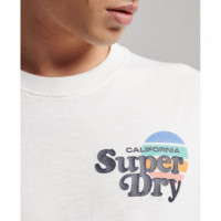 Camiseta de Manga Corta de SUPERDRY